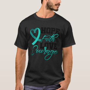 Camiseta Hope Faith Love Courage PSTD Stress Awareness Mont