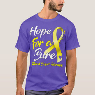 Camiseta Hope For A Cure Childhood Cancer Awareness516