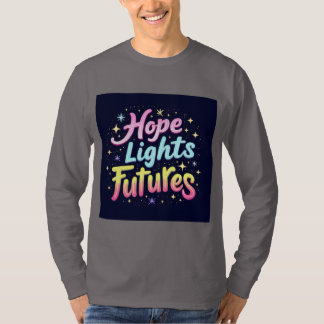 Camiseta Hope Ilumina Futuros - Futura Futurista y Vibrante