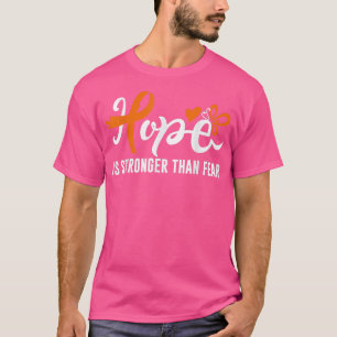 Camiseta Hope is stronger than fear neurodiversity ADHD awa