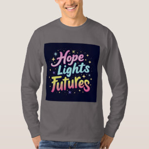 Camiseta Hope Lights Futures - Manga y Vibrante Manga