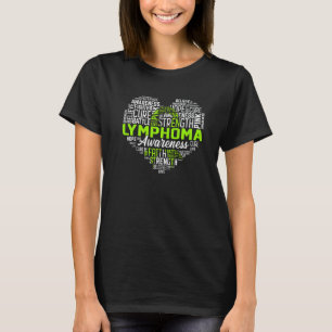 Camiseta Hope Love Cure Heart Linfoma Awareness Day Warrio