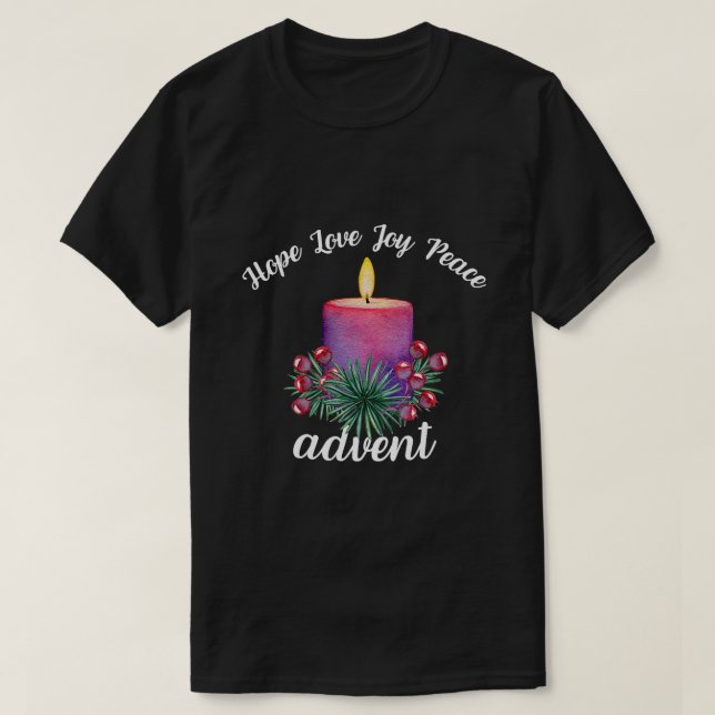 Camiseta Hope Love Joy Peace Advance Season Wiers (Diseño del anverso)