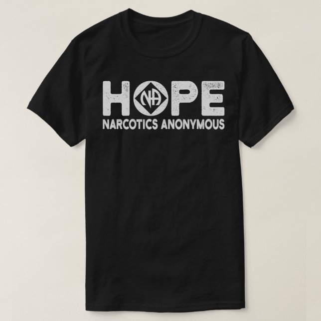 Camiseta Hope NA Symbol Narcotics Anonymous design Idea Pul (Diseño del anverso)