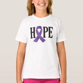 Camiseta Hope Purple Ribbon