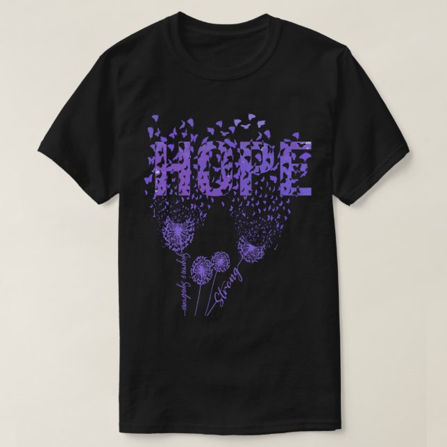 Camiseta Hope Sjogren: Conciencia sobre el síndrome de Dand (Diseño del anverso)