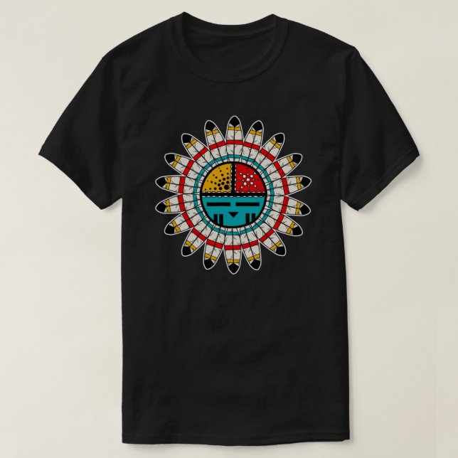 Camiseta Hopi Kachina Nativo Estadounidense Classic T-Shirt (Diseño del anverso)