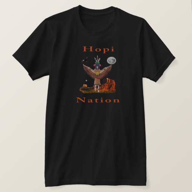 Camiseta Hopi Nation (Anverso del diseño)