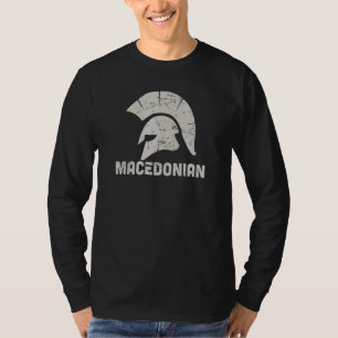 Camiseta Hoplita República Macedonia Balcánica de Macedonia