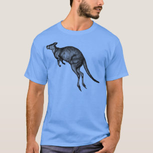 Camiseta Hopping Kangaroo Print