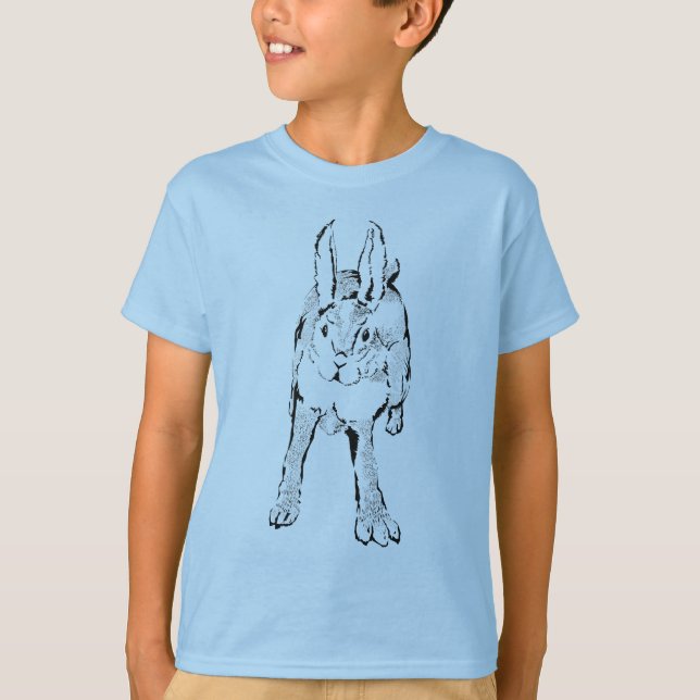 Camiseta Hopping Wild Rabbit (Anverso)