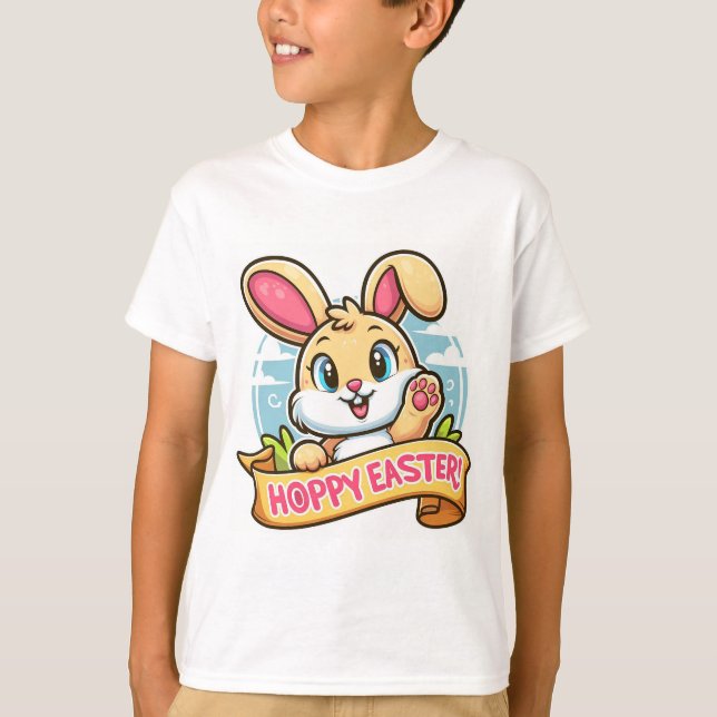 Camiseta Hoppy Easter (Anverso)