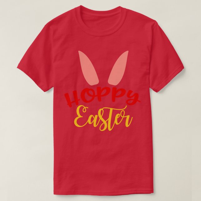 Camiseta Hoppy Easter (Diseño del anverso)
