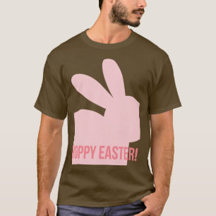 Camiseta Hoppy Easter Cute Bunny Rabbit Pun Diseño Perfecto
