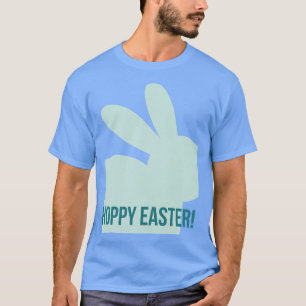 Camiseta Hoppy Easter Cute Bunny Rabbit Pun Diseño Perfecto
