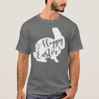 Camiseta Hoppy Easter Funny Conejo Conejo de Pascua 