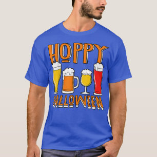 Camiseta Hoppy Halloween Craft Beer Drinking Lover Funny262