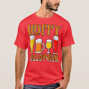 Camiseta Hoppy Halloween Craft Beer Lover Funny
