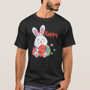 Camiseta Hoppy Para Ser Una Farmacia Tech Bunny Easter Eggs