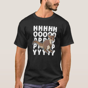 Camiseta Hoppy Pun Por Un Wallaby