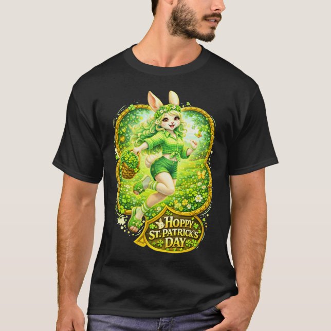 Camiseta Hoppy St Patricks Day (Anverso)