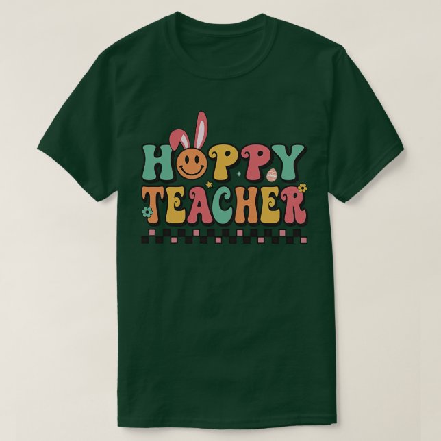 Camiseta Hoppy Teacher (Diseño del anverso)