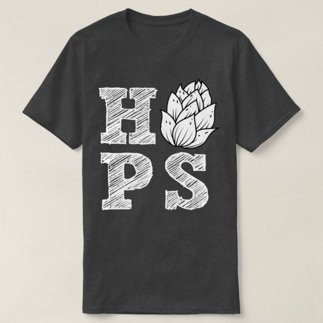 Camiseta Hops Craft Beer Lover Breaking Cider (Diseño del anverso)