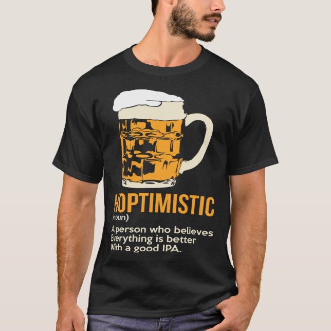Camiseta Hops Hotimistic Malt Cerveza Octubre Fest Breve (Anverso)
