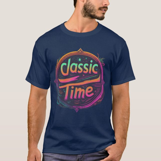 Camiseta Hora clásica (Anverso)