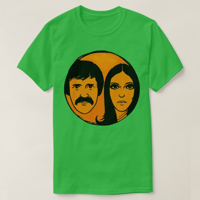 Camiseta Hora De Comedia De Sonny Y Cher (Diseño del anverso)