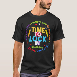Camiseta Hora de concentrarse Tú puedes Estado de prueba