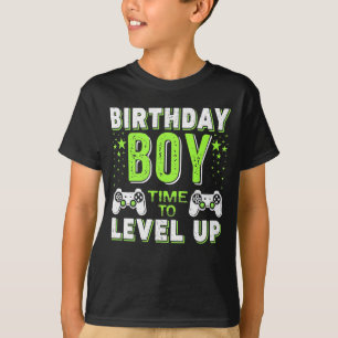 Camiseta Hora de cumpleaños para nivelar a los chicos de r