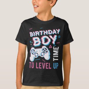 Camiseta Hora de cumpleaños para nivelar a los chicos de r
