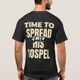 CAMISETA HORA DE DIFUNDIR SU GOSPEL