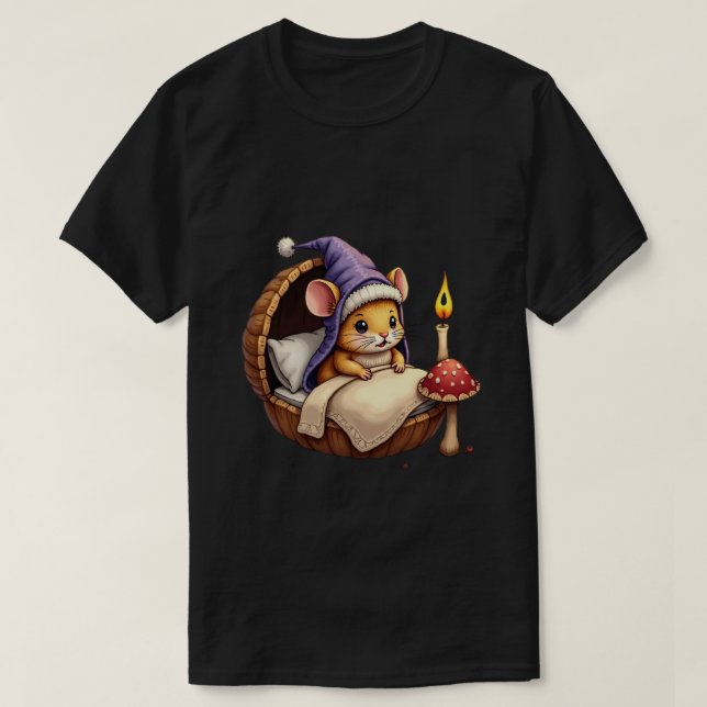 Camiseta Hora de dormir del lirón (Diseño del anverso)