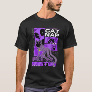 Camiseta Hora de jugar con Poppy Gato duerme Descansa Múlti