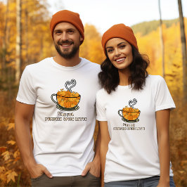 Camiseta Hora de la Calabaza Spice Latte otoño