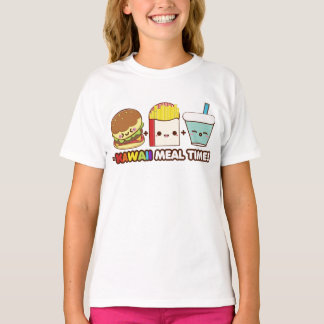 Camiseta Hora de la comida de Kawaii