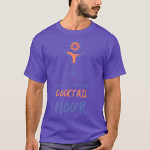 Camiseta Hora De La Hora Del Cóctel