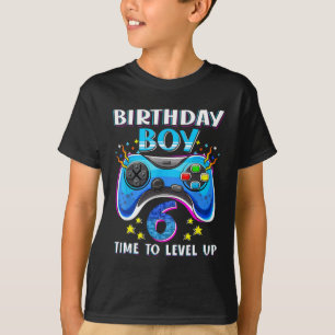 Camiseta Hora De Nacimiento Del Niño Para El Juego De Video