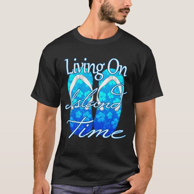 Camiseta Hora de Ocean Blue Island (Anverso)