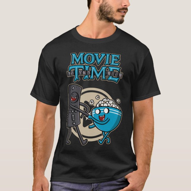 Camiseta Hora de película de inicio V2 (Anverso)