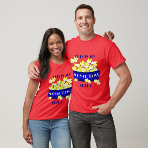 Camiseta Hora de Película de Palomitas de Maíz