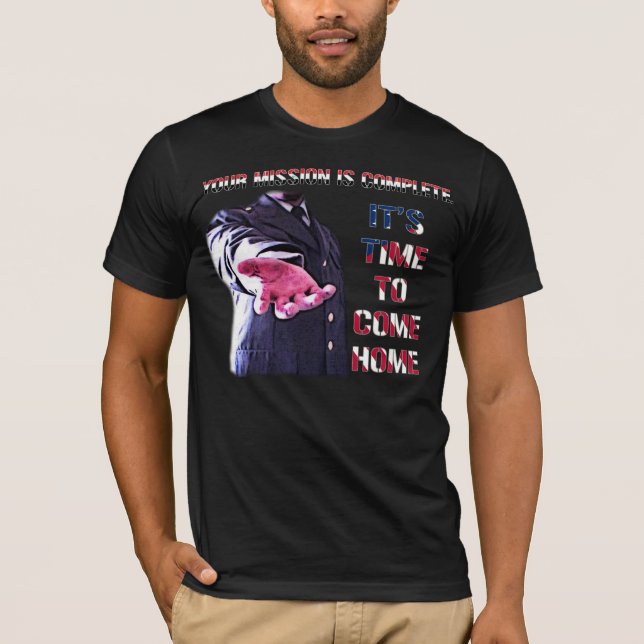 Camiseta "Hora De Regresar A Casa" (Anverso)
