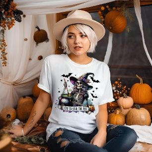Camiseta Hora de Revolver la Olla de Halloween