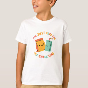 Camiseta Hora de Snack Kawaii