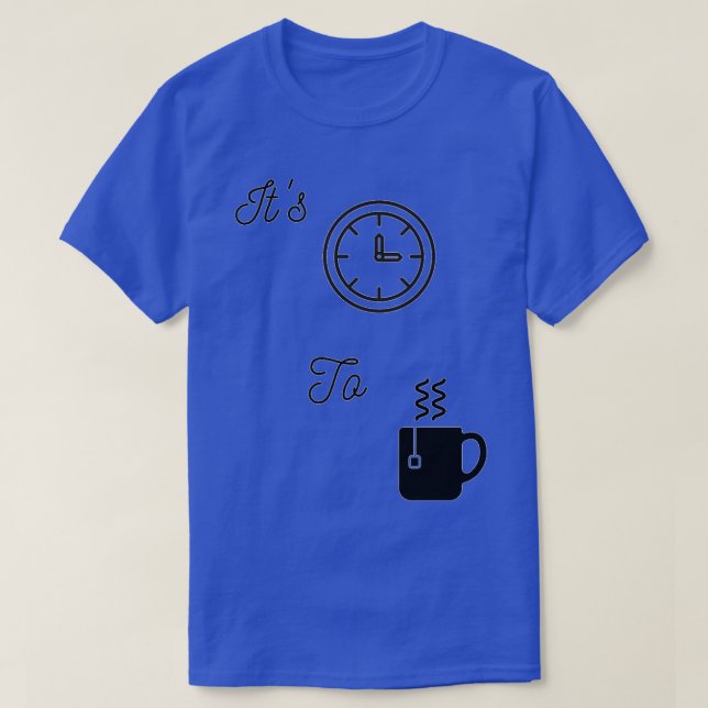 Camiseta Hora de tomar el té de Itx27 (Diseño del anverso)