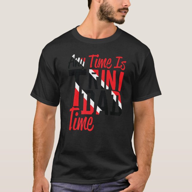 Camiseta Hora de Trinidad - Trini - Diversión - Caribbean P (Anverso)
