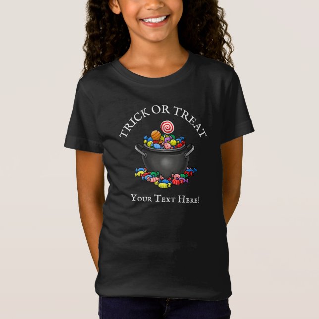 Camiseta Hora de Truco o Trato (Anverso)