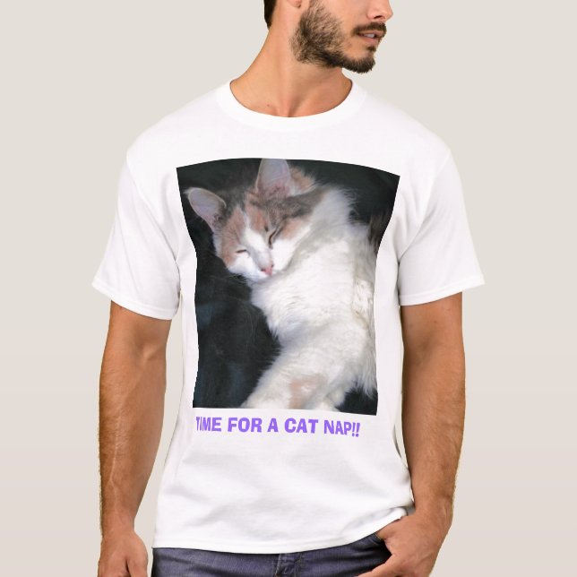 CAMISETA ¡HORA DE UN PAN DE GATO! (Anverso)